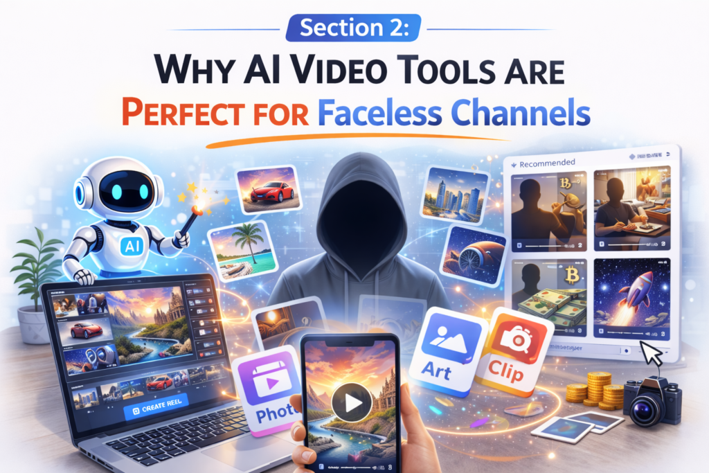 AI Video Creation Tool For Faceless YouTube Channels