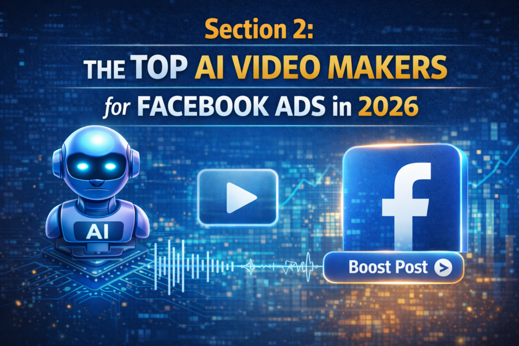 AI video maker for Facebook ads