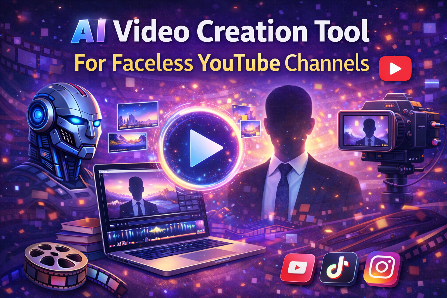 AI Video Creation Tool For Faceless YouTube Channels