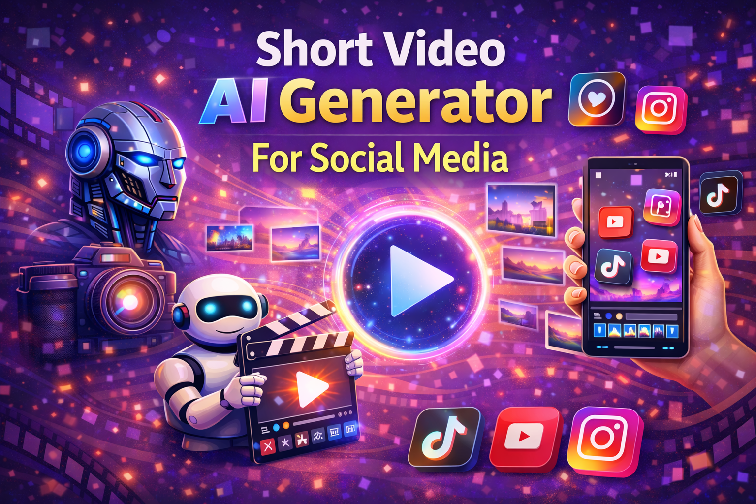 Short Video AI Generator For Social Media