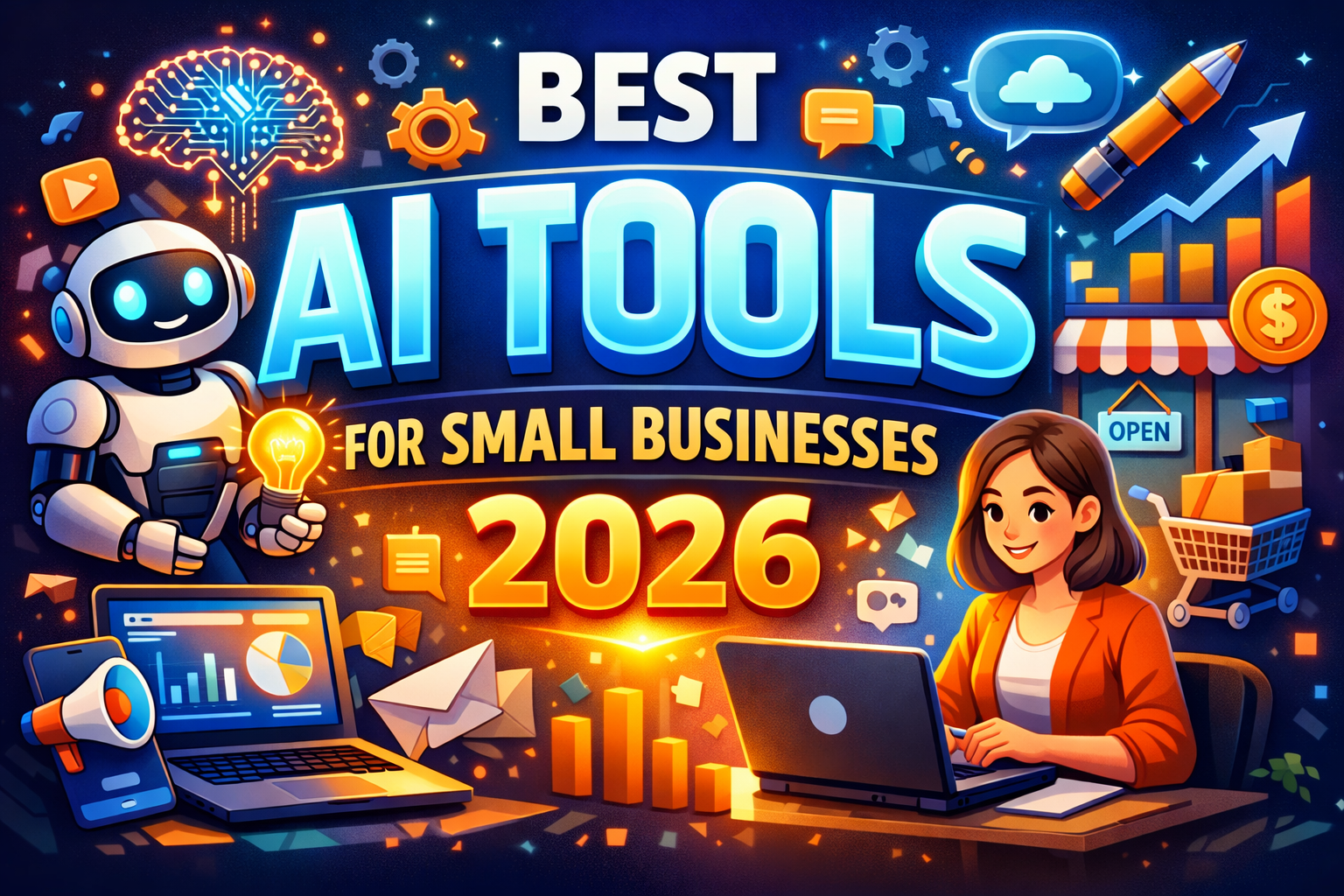 Best AI Tools For Small Businesses 2026