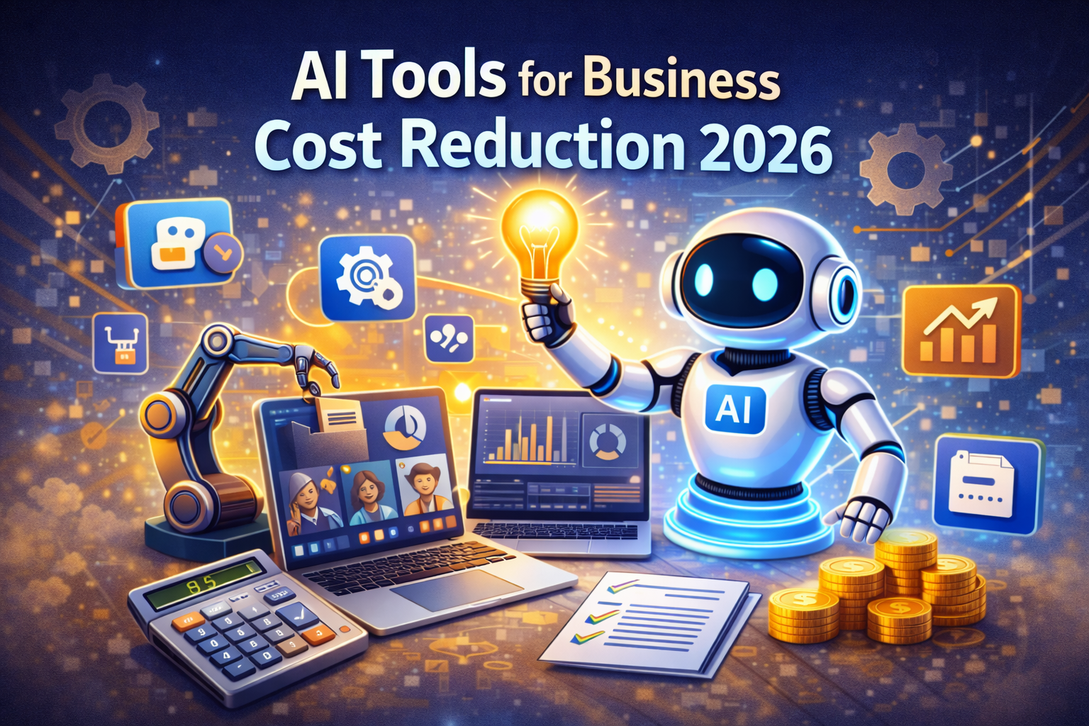 AI tools for business cost reduction 2026