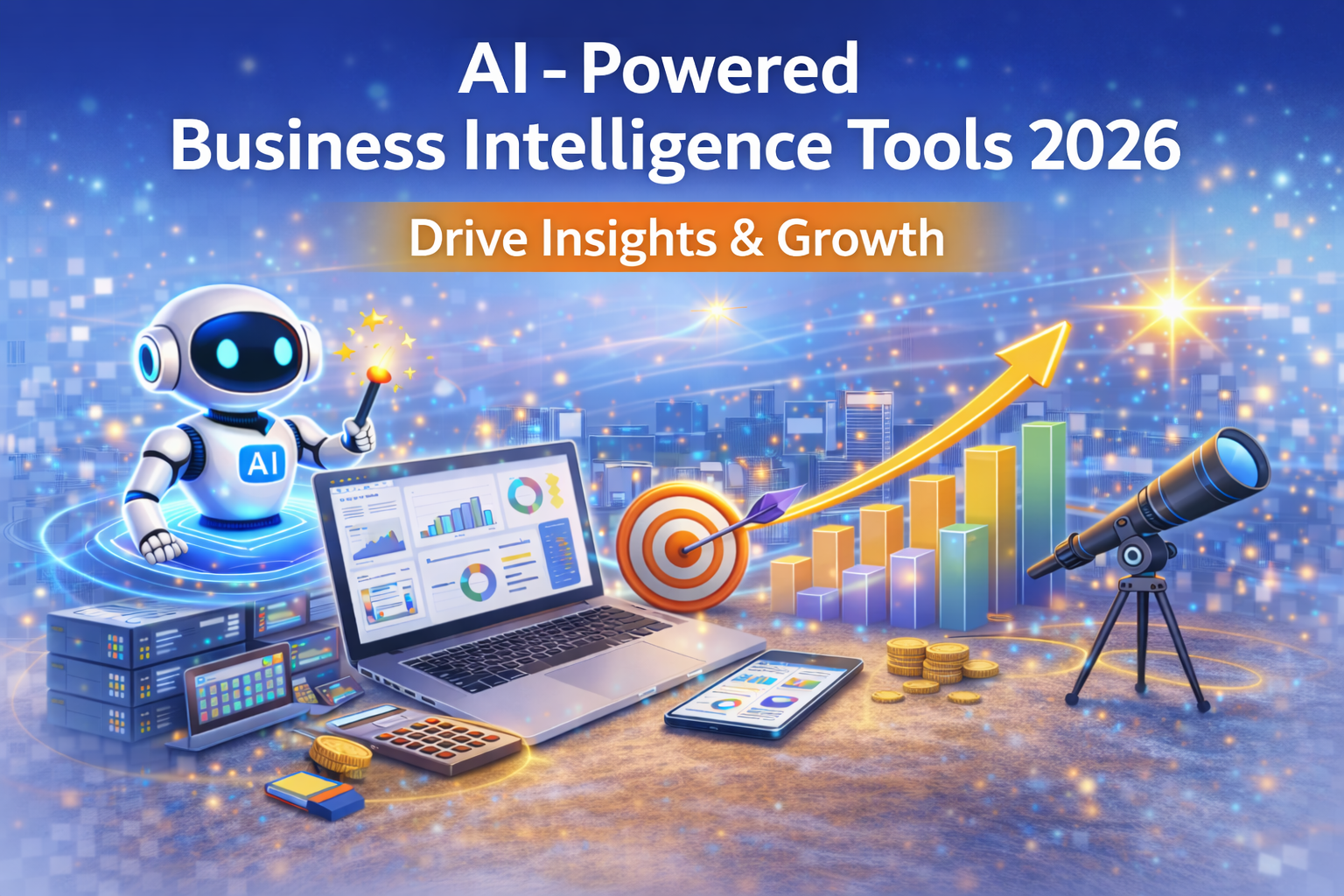 AI powered business intelligence tools 2026