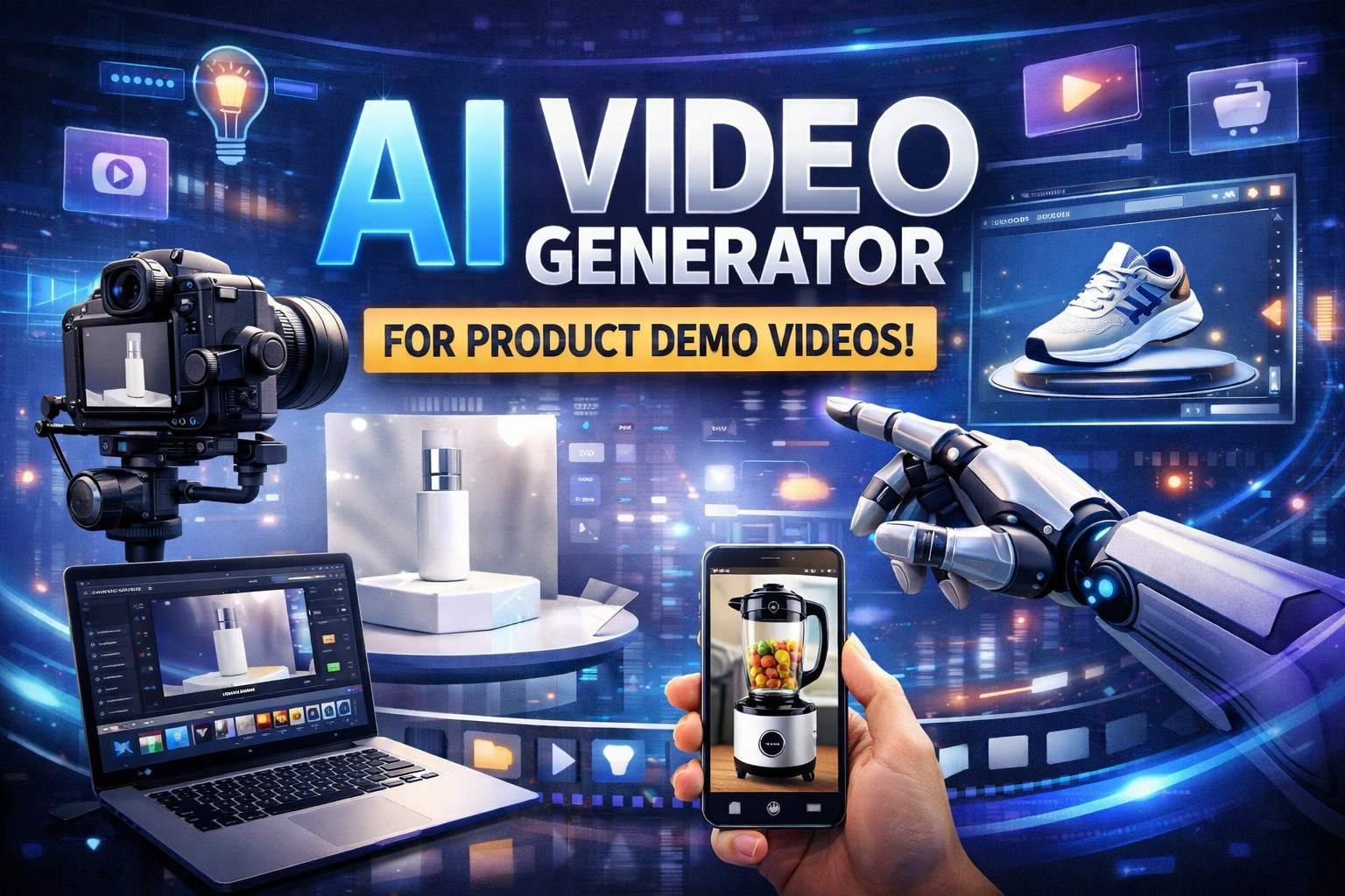 AI Video Generator for Product demo Videos