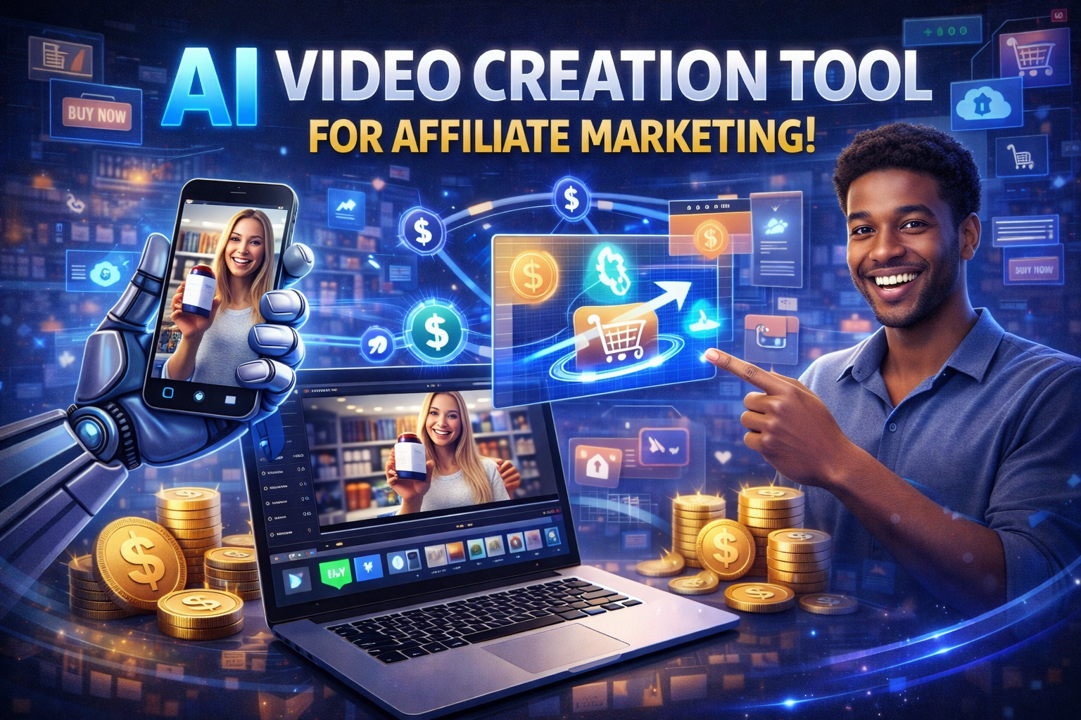 AI video creation tool for affiliate marketing