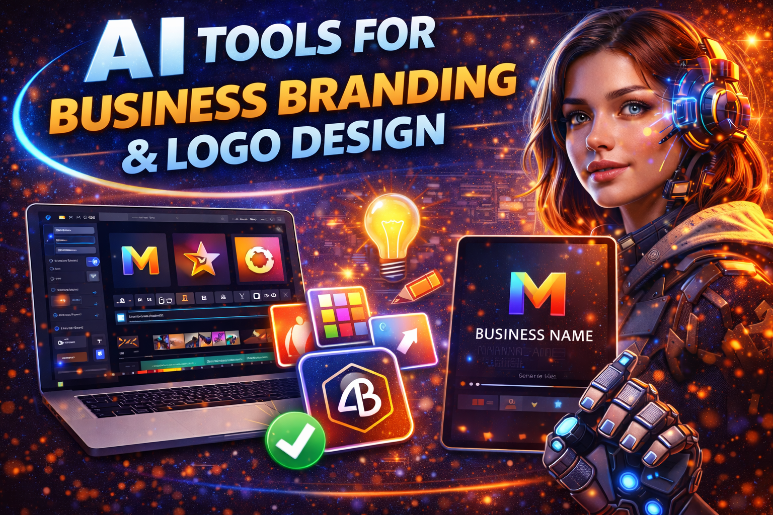 AI tools for business branding and logo design