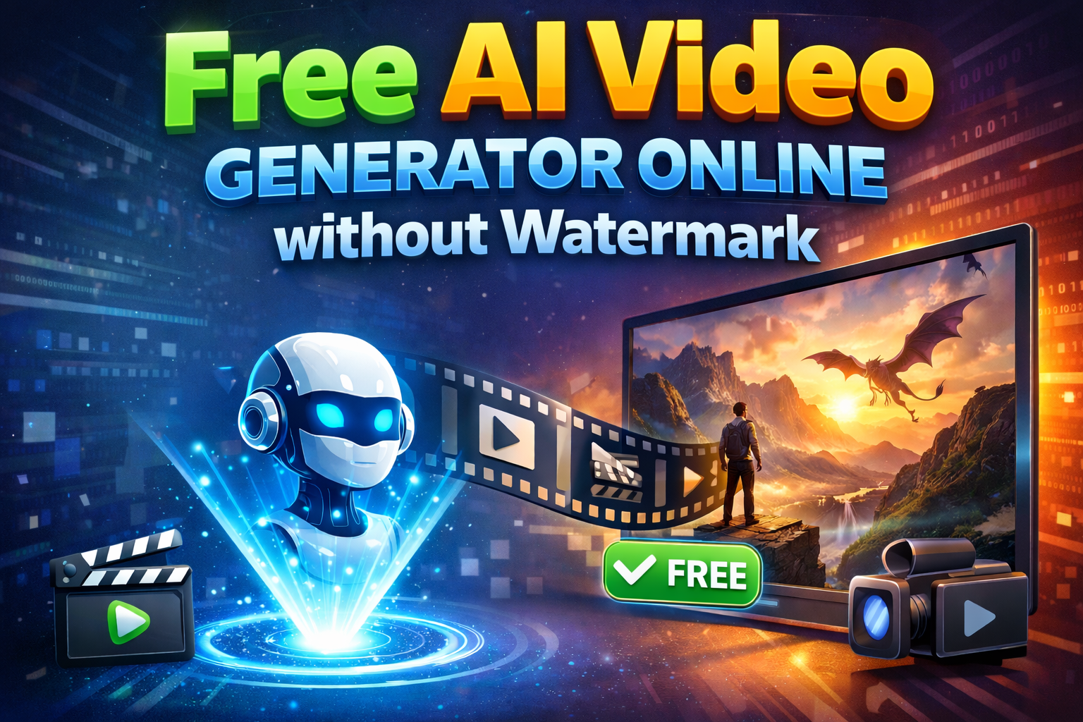 Free AI Video Generator Online without Watermark