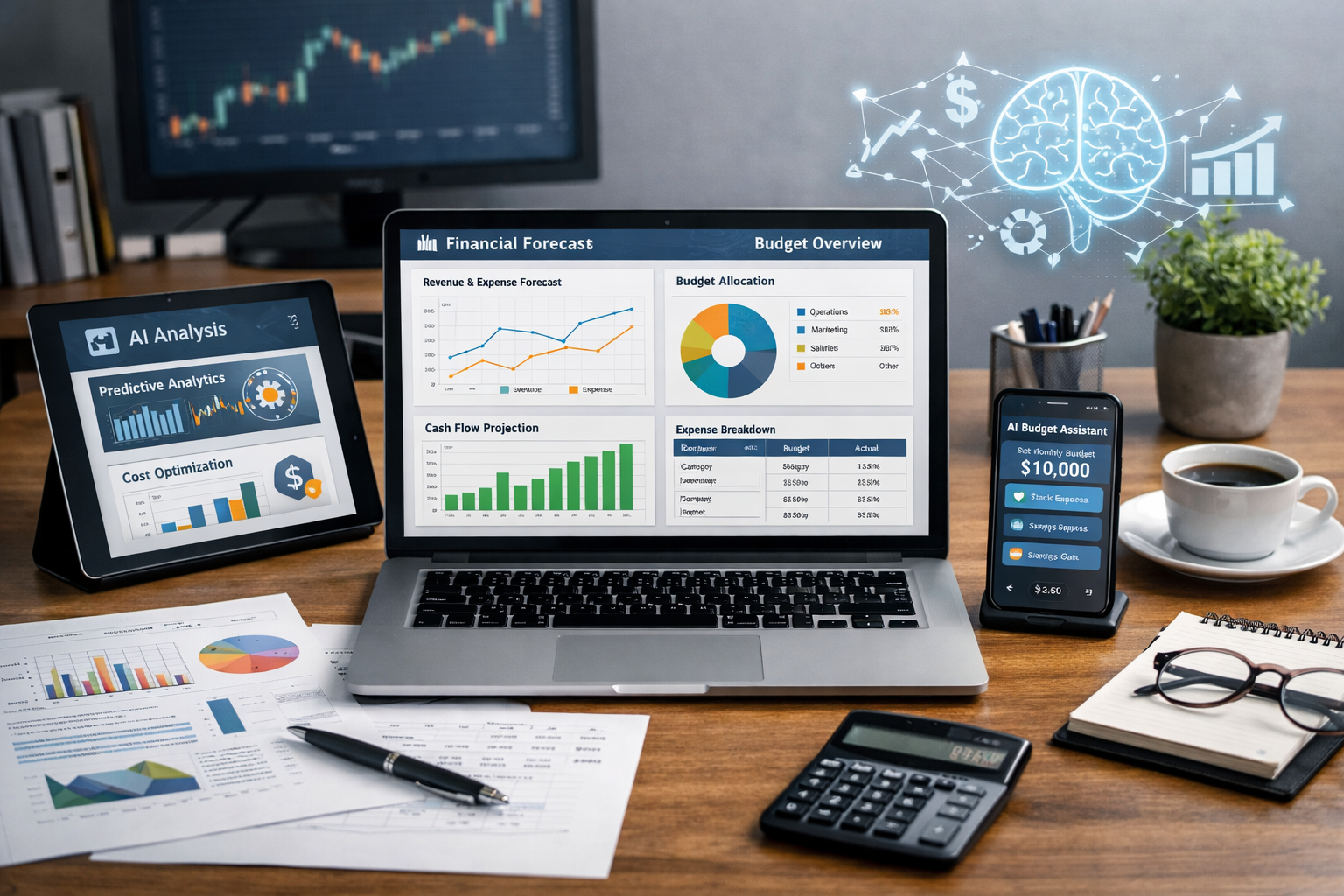 AI Tools for Financial Forecasting and Budget Planning