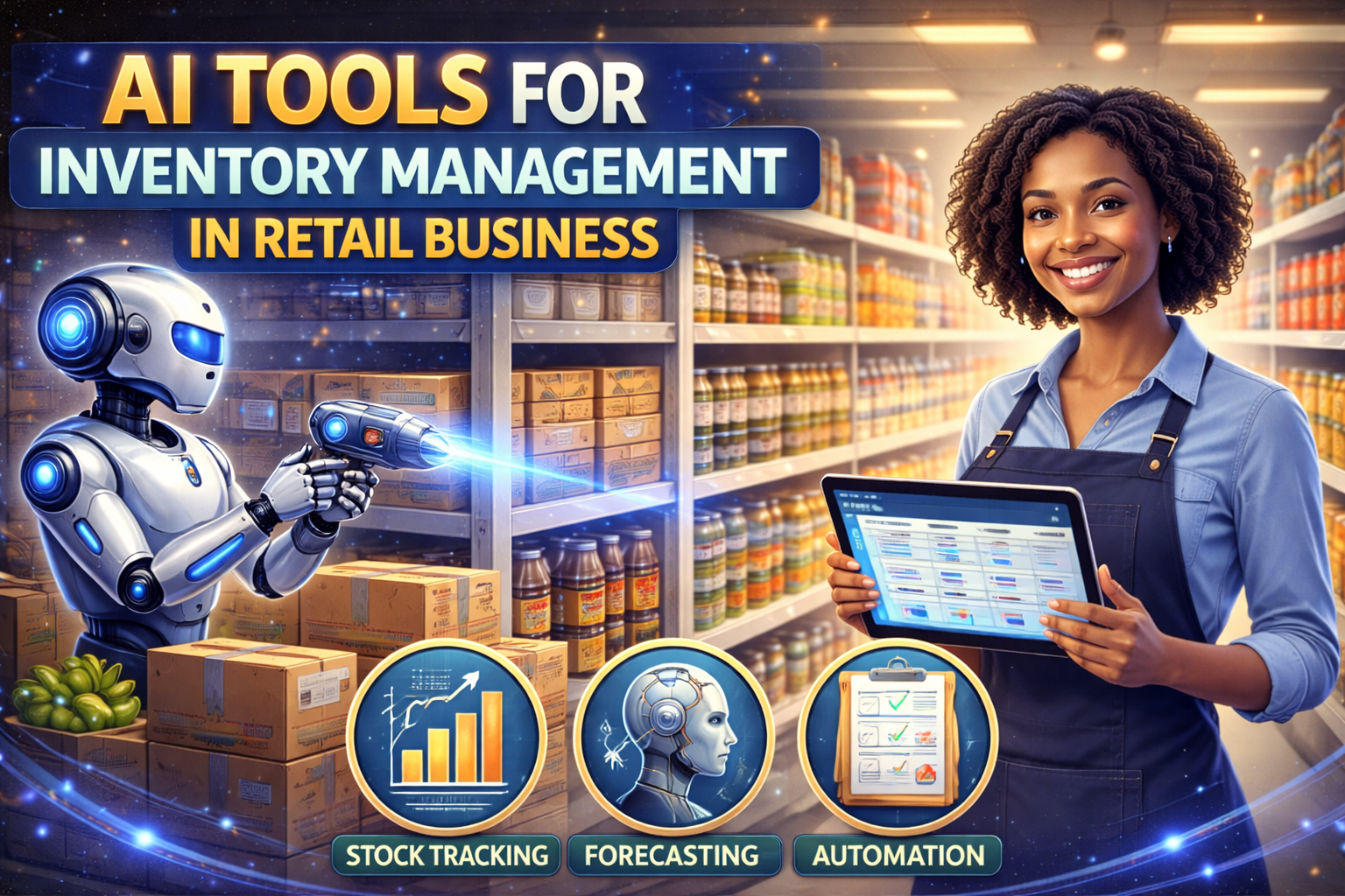 AI tools for inventory management in retail business