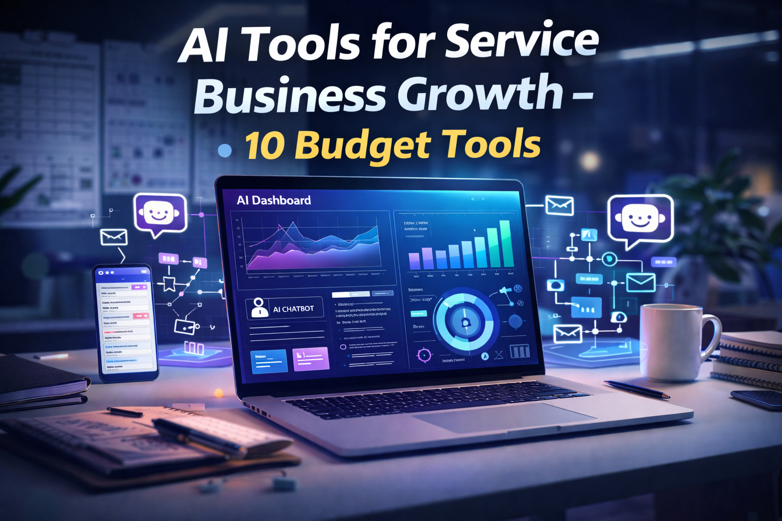 AI tools for service based business growth